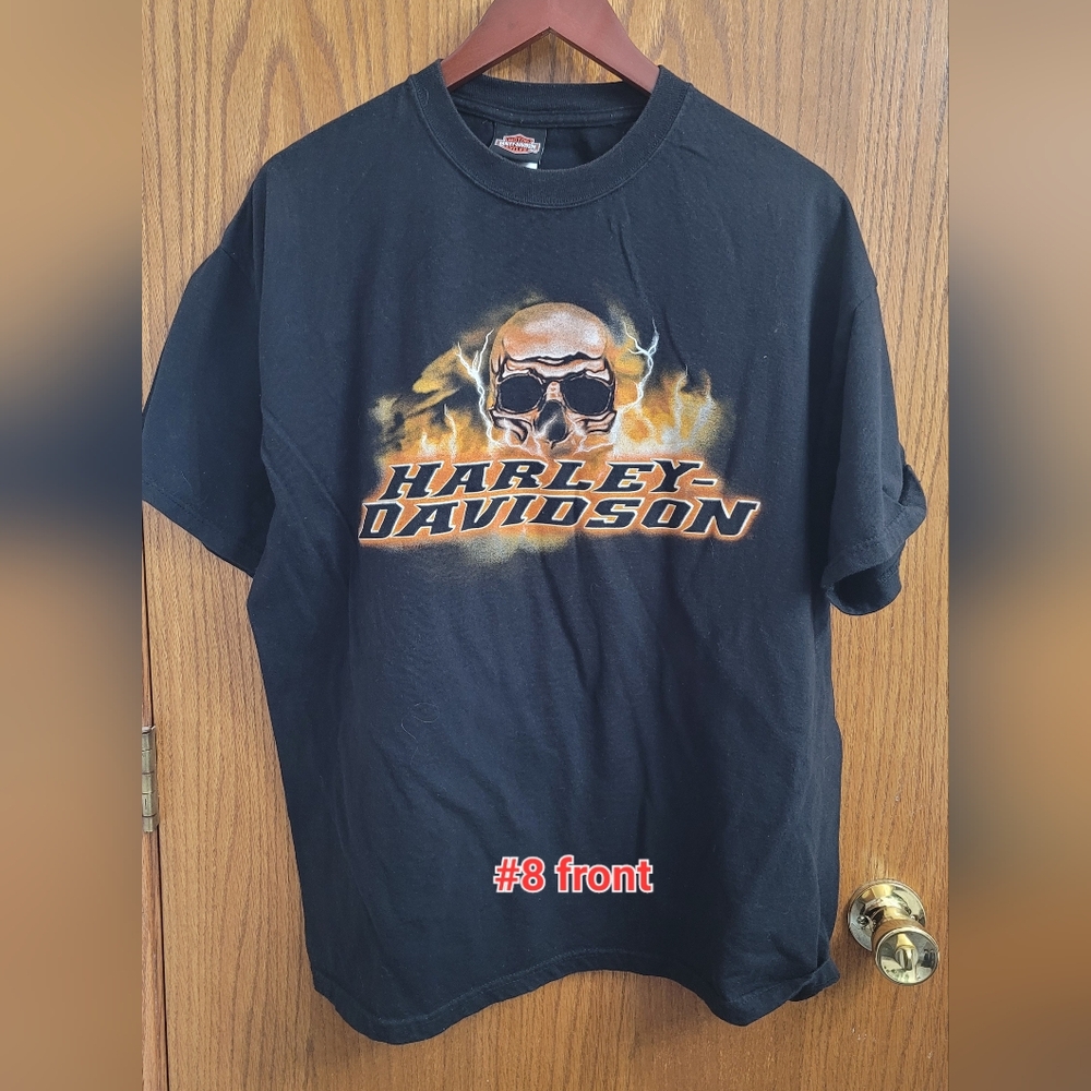 Genuine Harley-Davidson Black Graphic T-Shirt XL